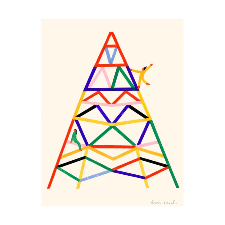 Escalader  poster - 50x70 cm - Paper Collective
