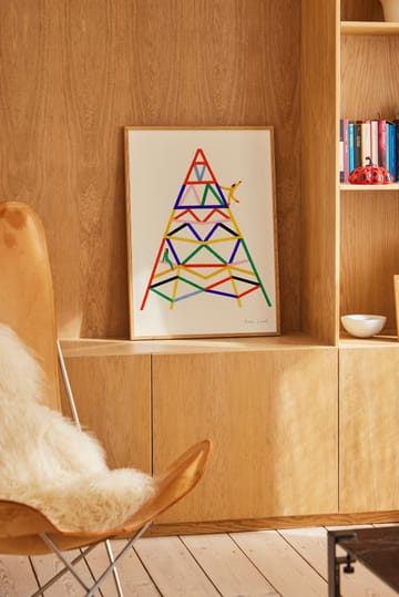 Escalader  poster - 50x70 cm - Paper Collective
