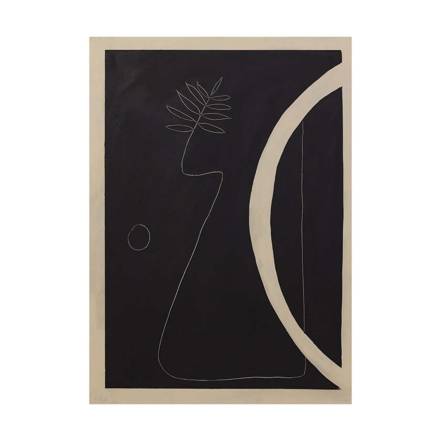 Fleur poster, 70x100 cm Paper Collective