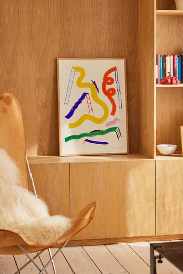 Glisser  poster - 50x70 cm - Paper Collective