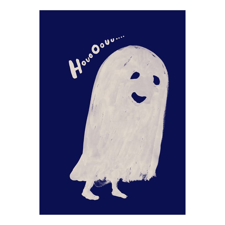 HouoOouu white poster - 50x70 cm - Paper Collective