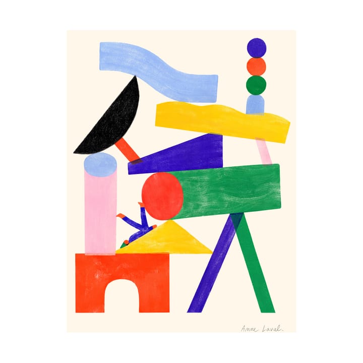Jouer  poster - 50x70 cm - Paper Collective