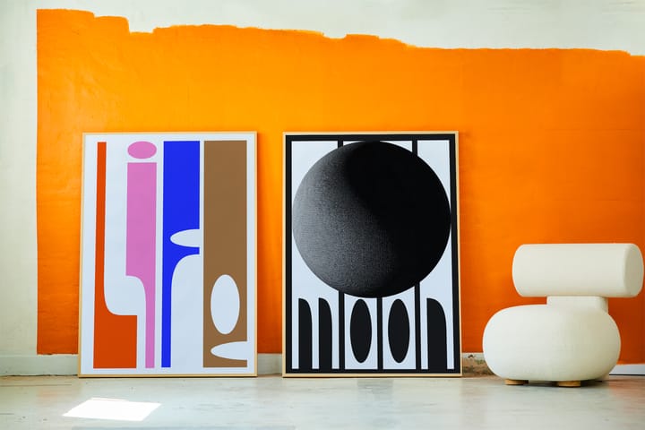 Life poster, 50x70 cm Paper Collective