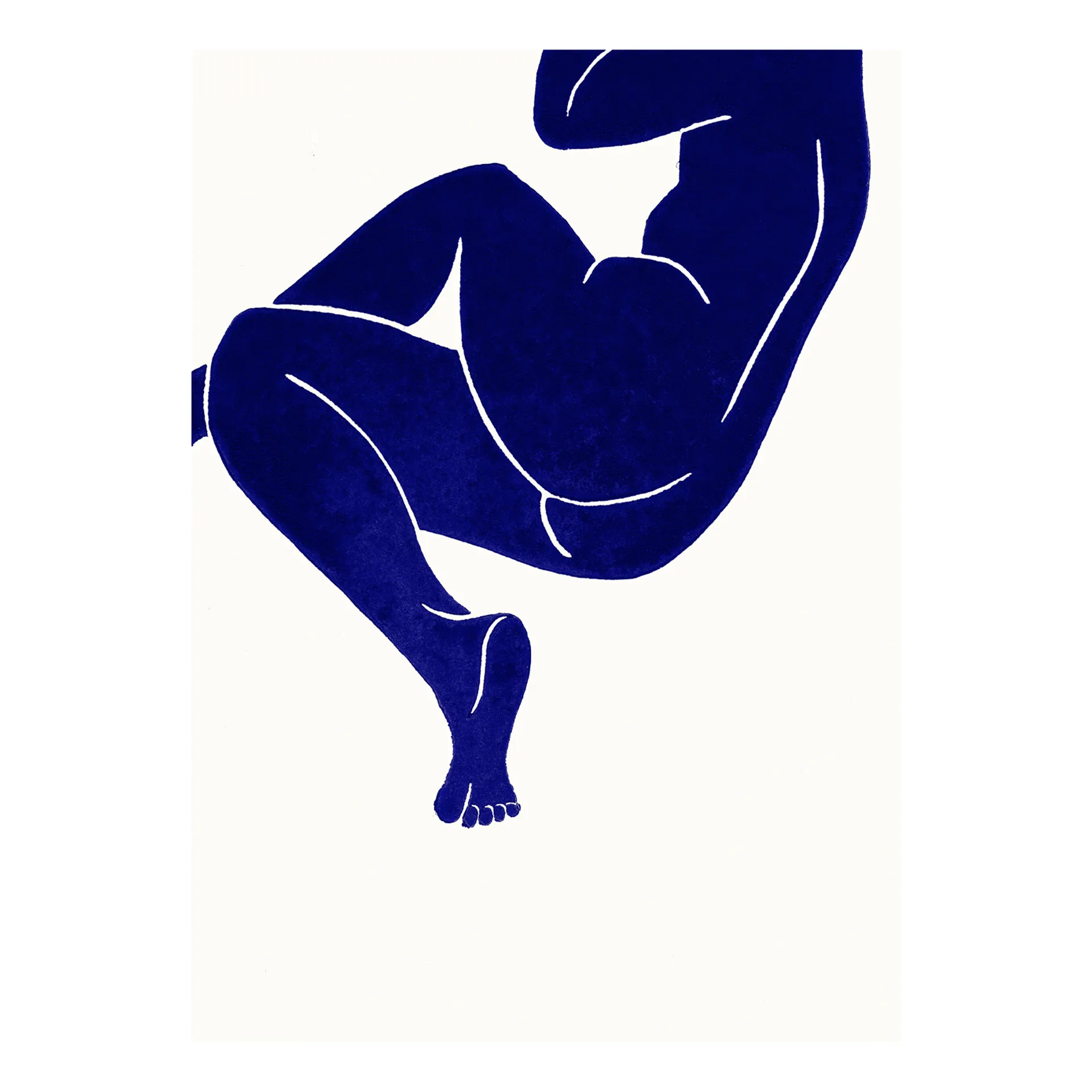 Linocut III poster, 50x70 cm Paper Collective