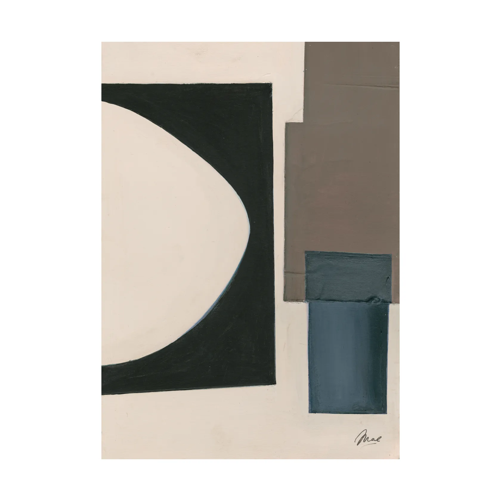 Lunar Light poster, 30x40 cm Paper Collective