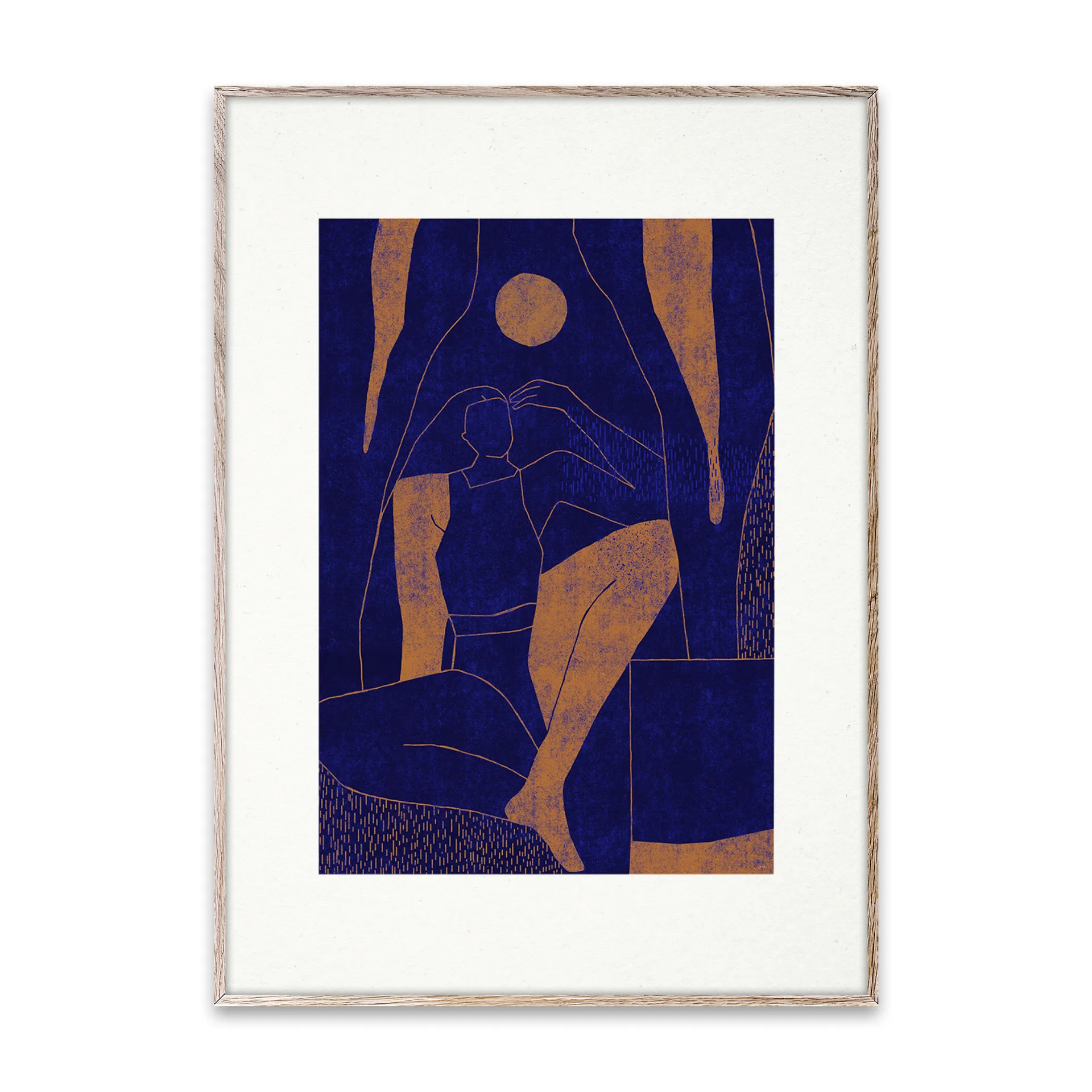 Mujer y Calor 01 poster, 50x70 cm Paper Collective