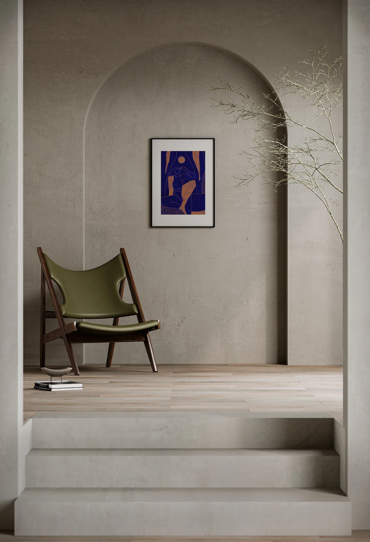 Mujer y Calor 01 poster, 50x70 cm Paper Collective