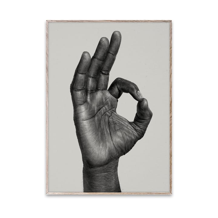 OK poster, 30x40 cm Paper Collective