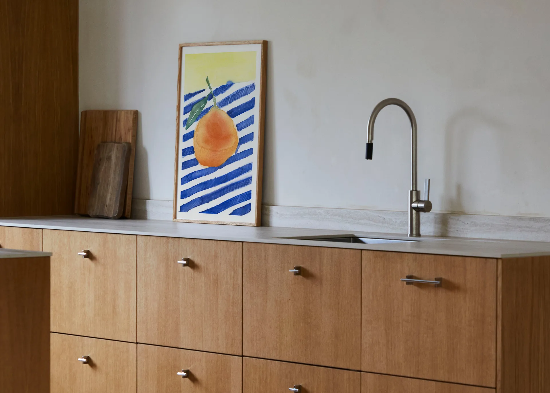 Orange poster, 30x40 cm Paper Collective