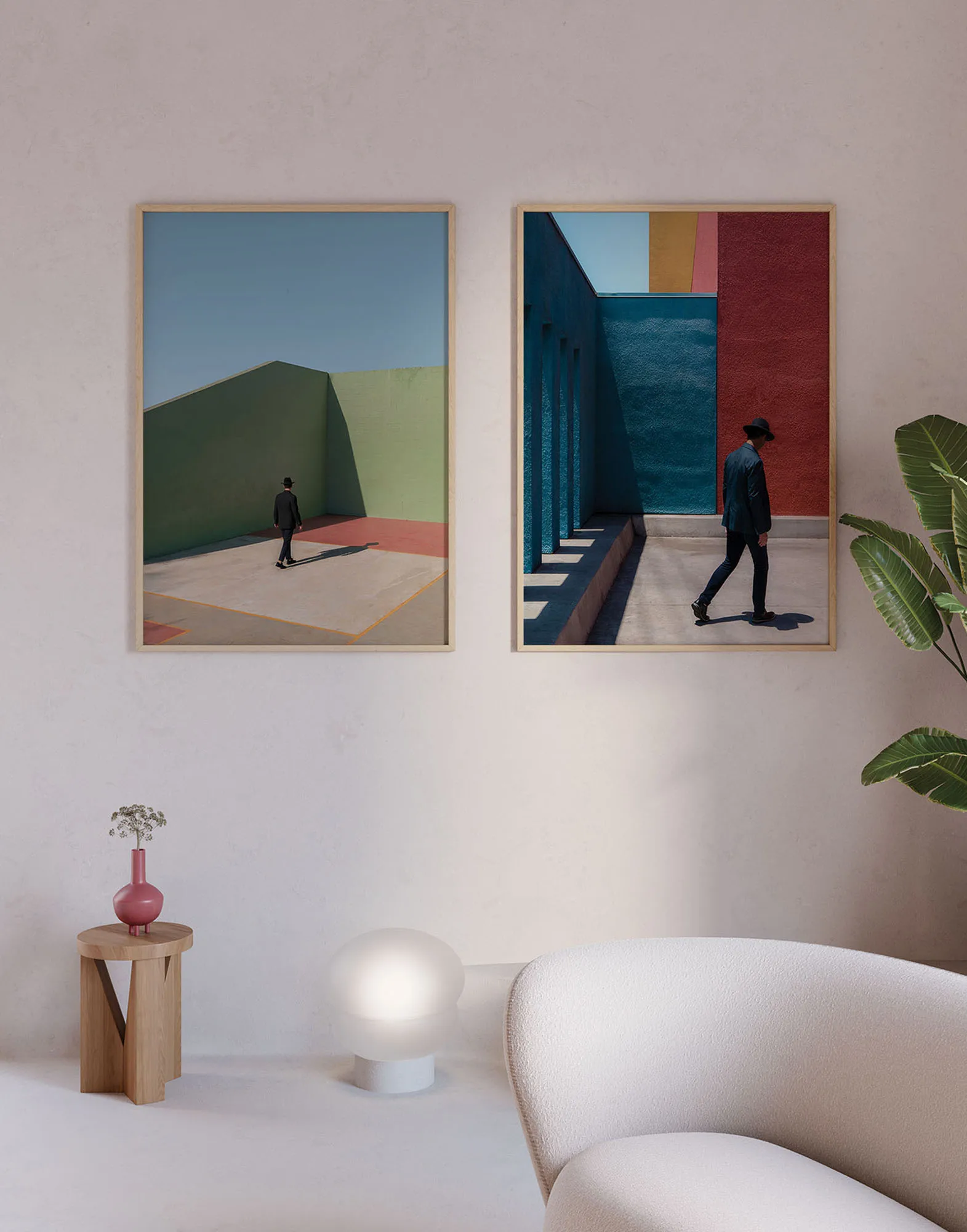 Primary Spaces  poster, 50x70 cm Paper Collective