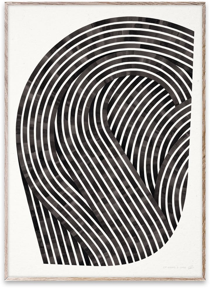 Quantum Fields 01 poster, 70x100 cm Paper Collective