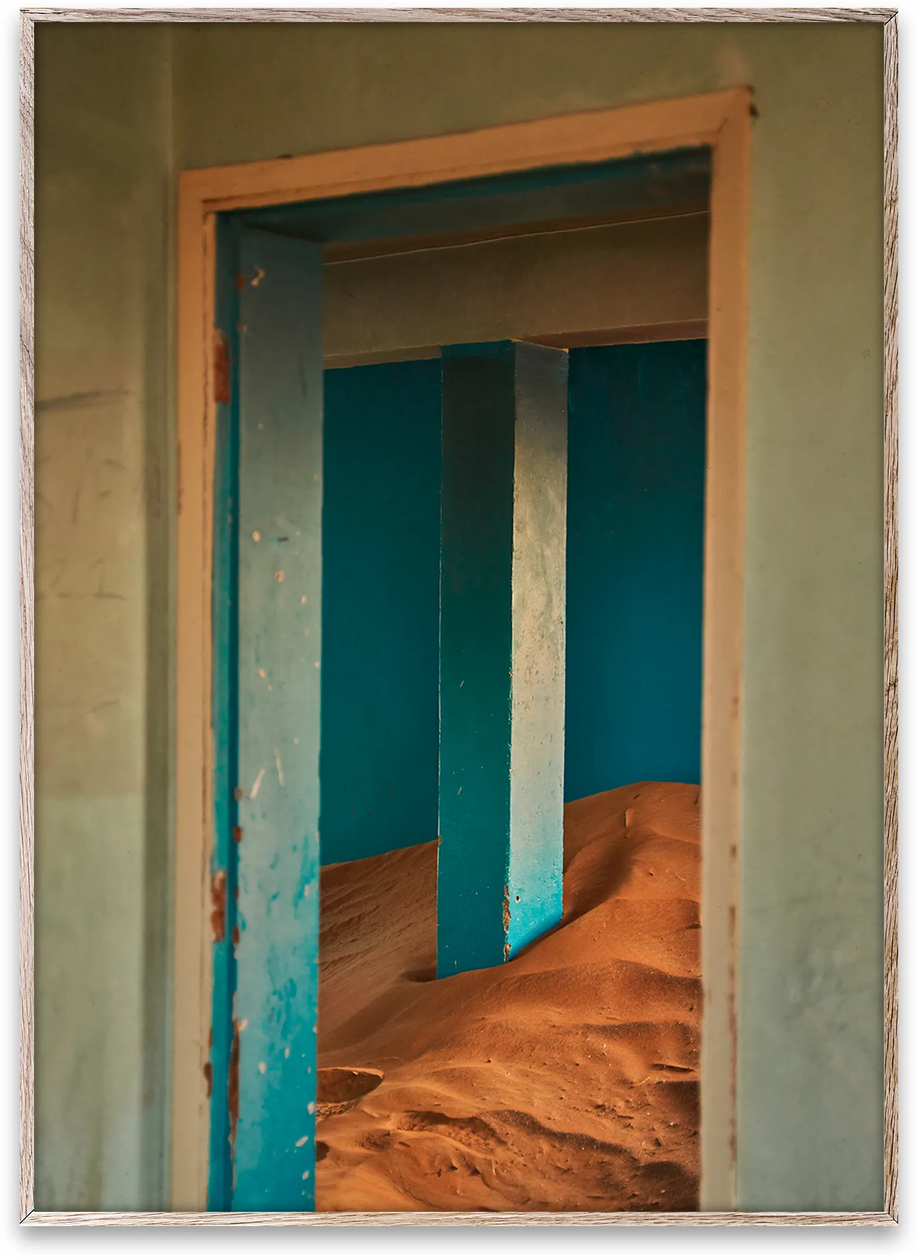 Sand Village III poster, 50x70 cm Paper Collective