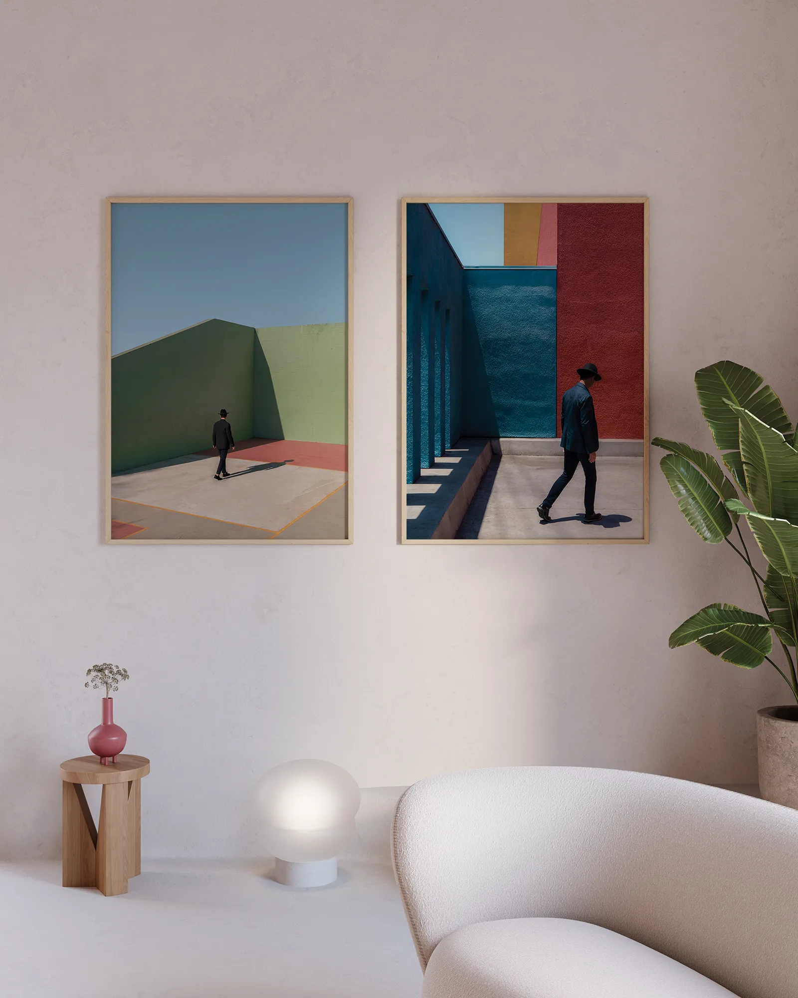 Simplicity of the Moment  poster, 50x70 cm Paper Collective