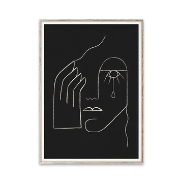 Single Tear poster - 30x40 cm - Paper Collective
