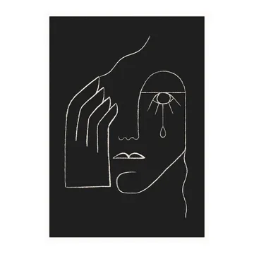 Single Tear poster - 30x40 cm - Paper Collective