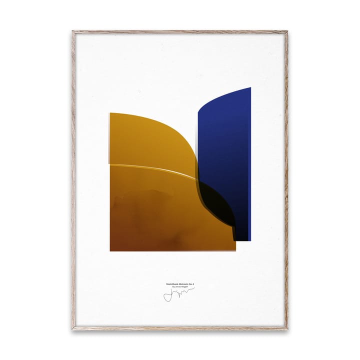 Sketchbook Abstract 04 poster - 50x70 cm - Paper Collective