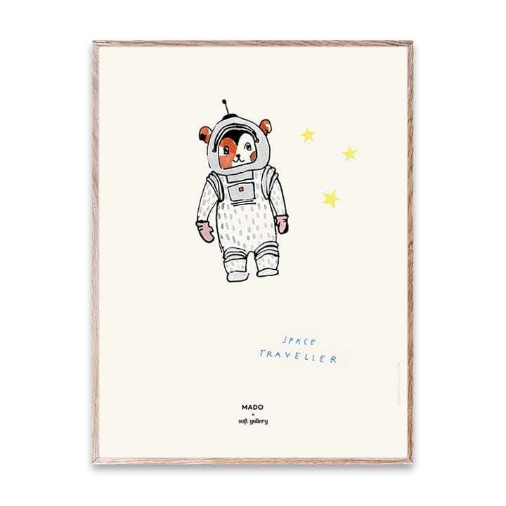 Space Traveller poster - 30x40 cm - Paper Collective