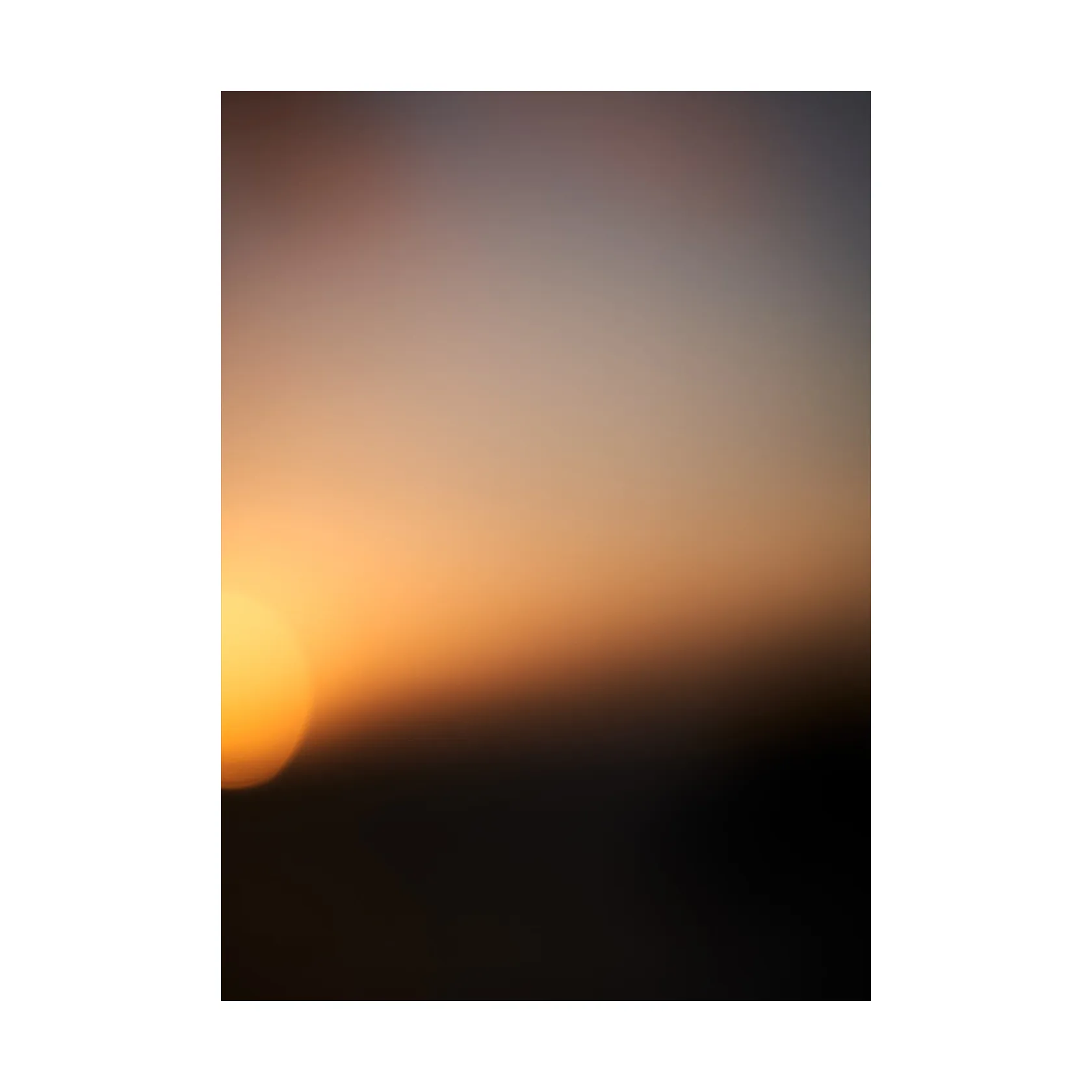 Sunset 02 poster, 50x70 cm Paper Collective
