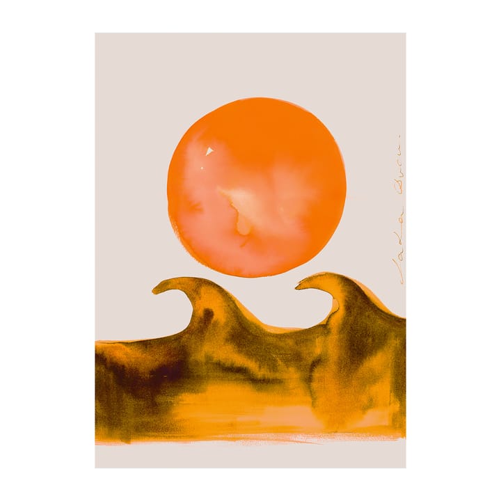 Sunset Waves poster - 30x40 cm - Paper Collective