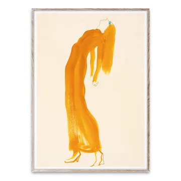 The Saffron Dress poster - 50x70 cm - Paper Collective