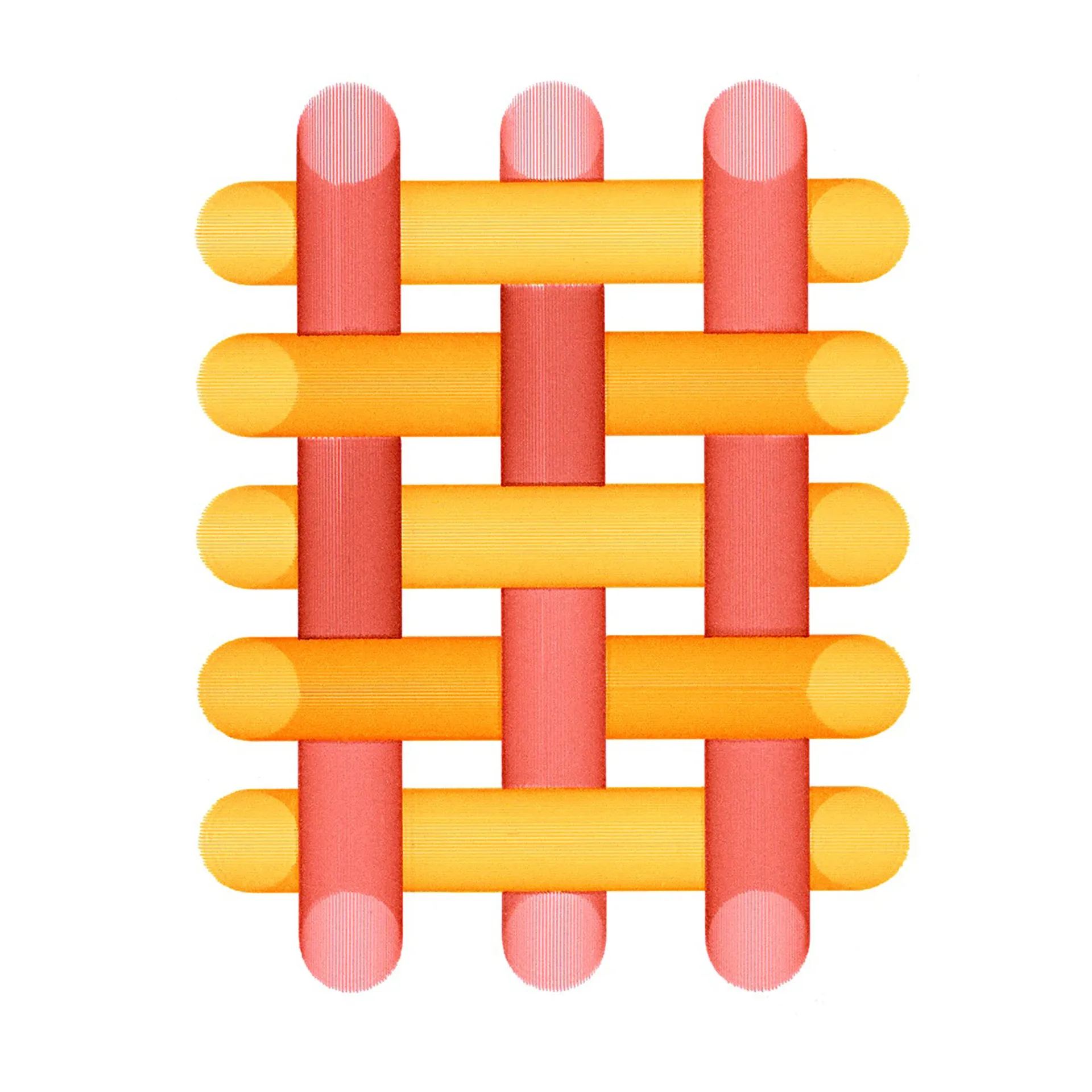 The Weave poster, 50x70 cm Paper Collective