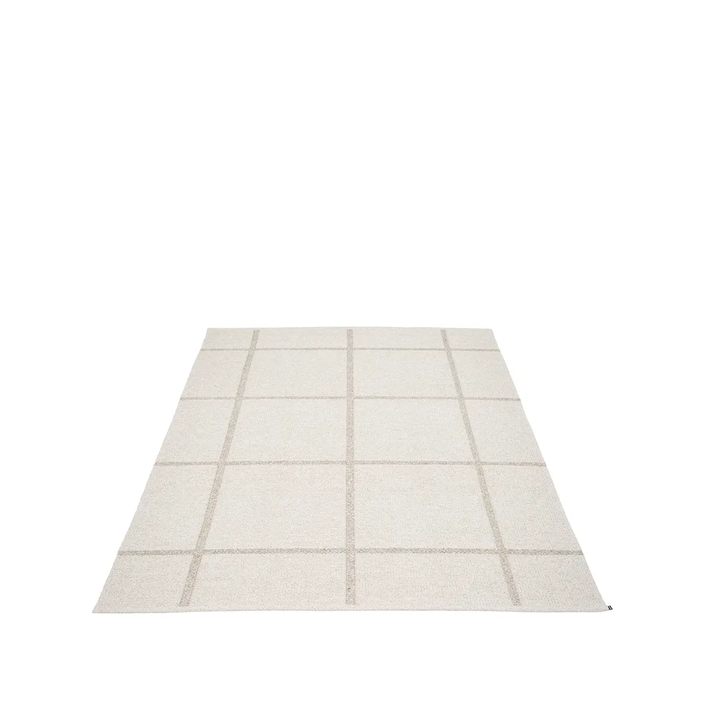 Ada matta, fossil grey/grey metallic, 180x260 cm Pappelina