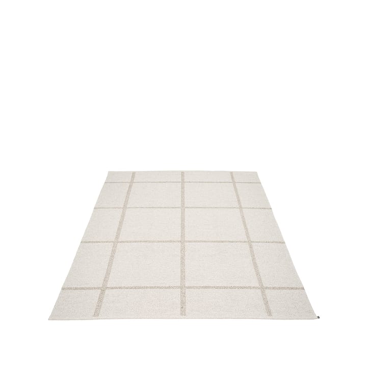 Ada matta - fossil grey/grey metallic, 180x260 cm - Pappelina
