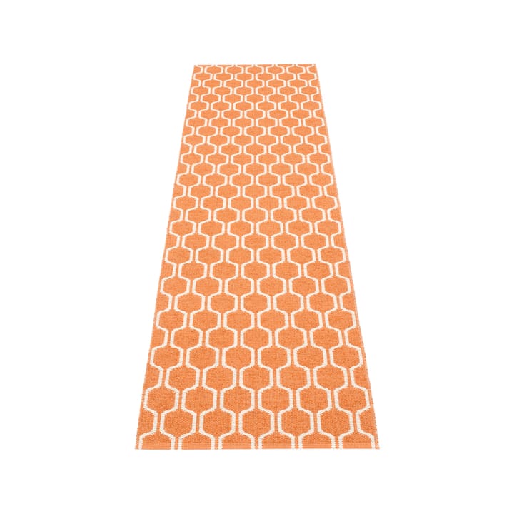 Ants gångmatta, pale orange/vanilla, 70x270 cm Pappelina