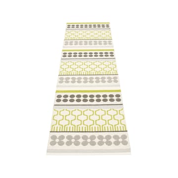 Asta gångmatta - lime, 70x180 cm - Pappelina