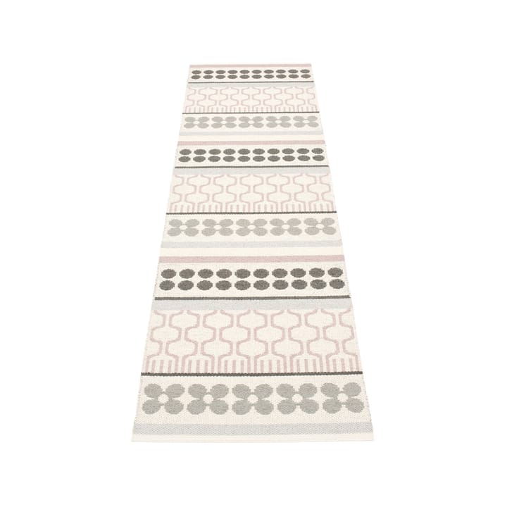 Asta gångmatta, pale rose, 70x270 cm Pappelina