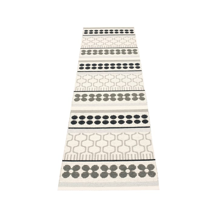 Asta gångmatta, warm grey, 70x180 cm Pappelina