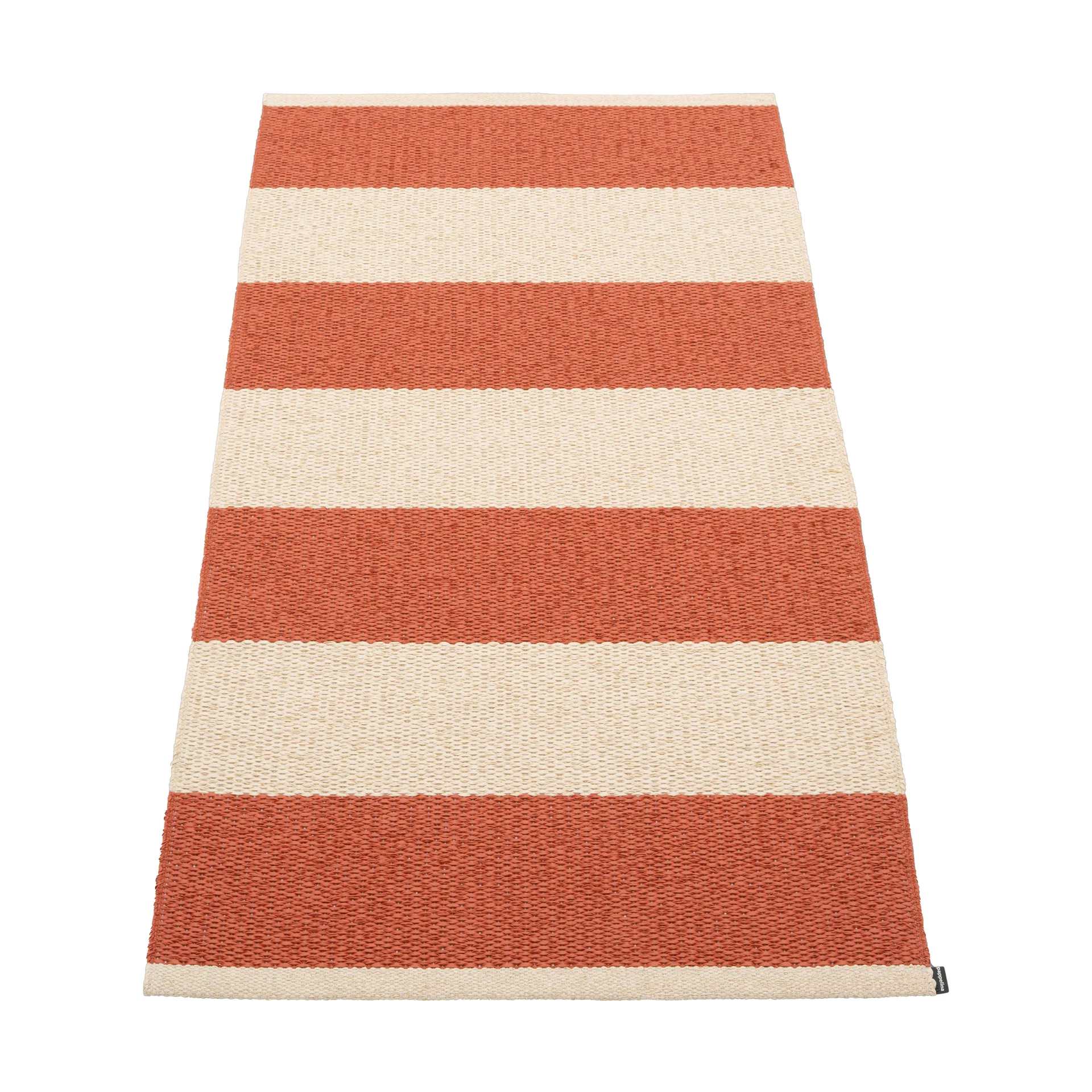 Bob gångmatta, Mud/vanilla, 70x150 cm Pappelina