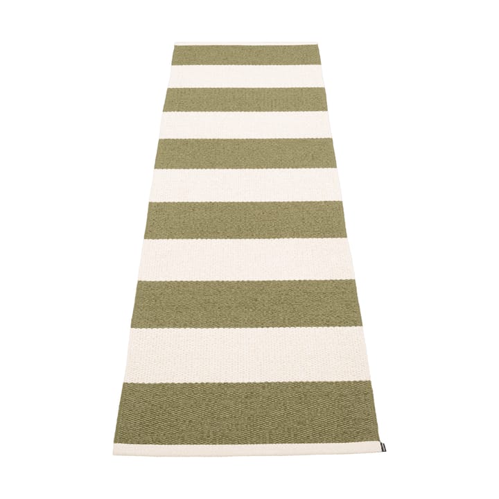 Bob gångmatta - Pine/vanilla, 70x225 cm - Pappelina