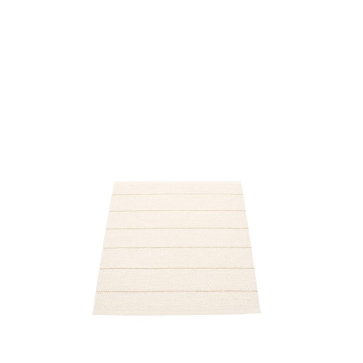 Carl badrumsmatta - vanilla/white, 70x90 cm - Pappelina