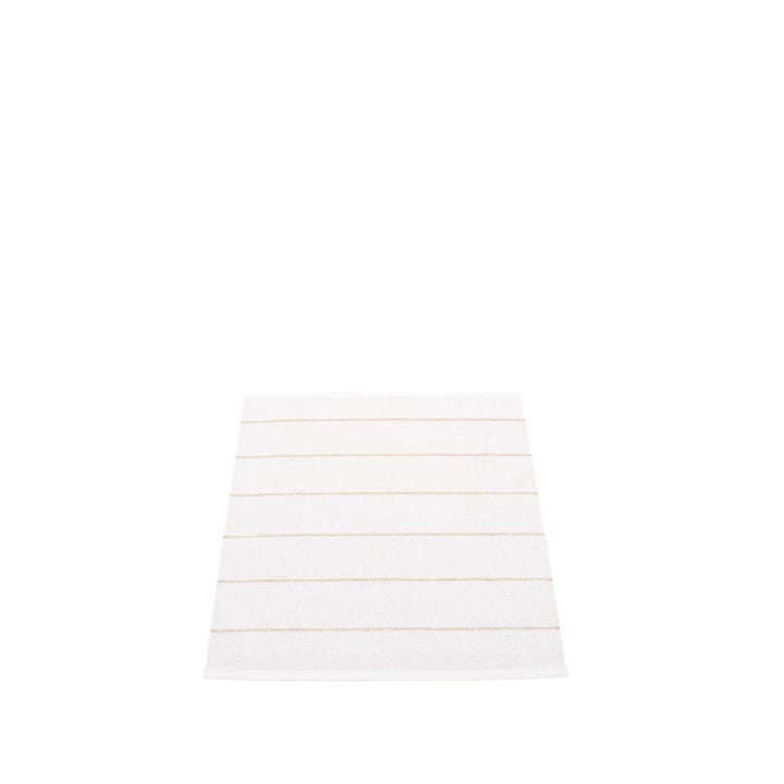 Carl badrumsmatta, vanilla/white, 70x90 cm Pappelina