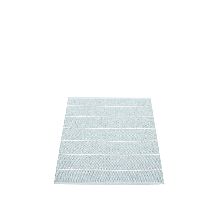 Carl gångmatta - blue fog/dove blue, 70x90 cm - Pappelina