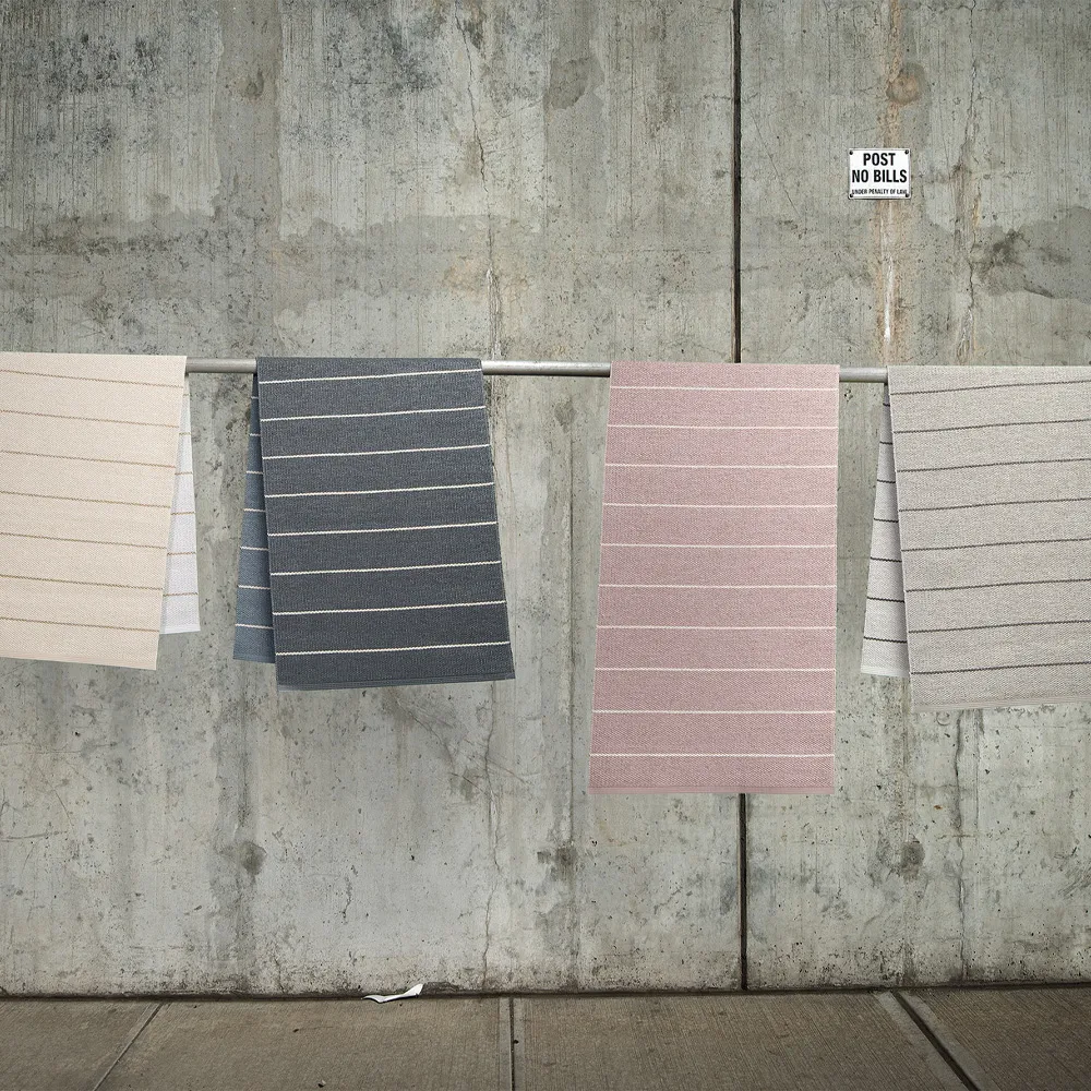 Carl gångmatta, linen/beige, 70x270 cm Pappelina