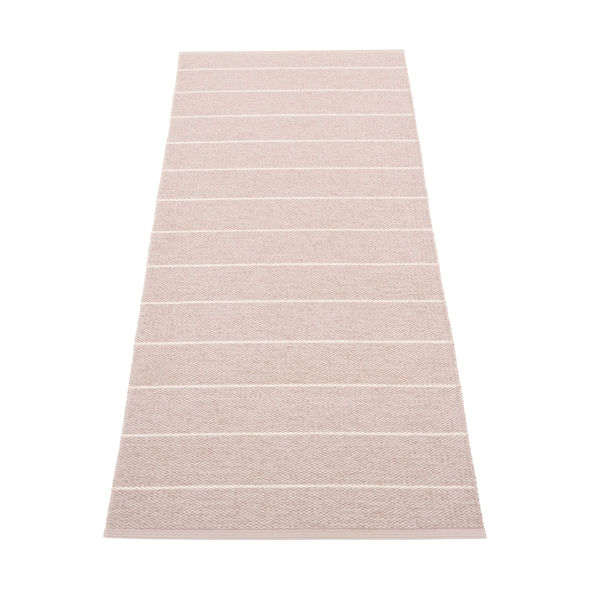 Carl gångmatta, Pale rose/pearl pink, 70x180 cm Pappelina