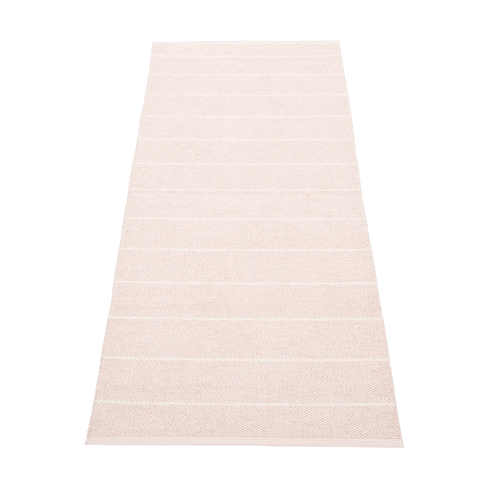 Carl gångmatta, Pale rose/pearl pink, 70x180 cm Pappelina