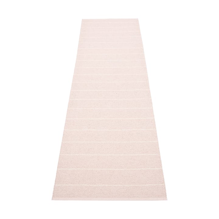 Carl gångmatta, Pale rose/pearl pink, 70x270 cm Pappelina