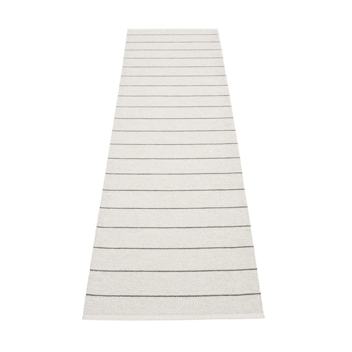 Carl gångmatta, warm grey/fossil grey, 70x180 cm Pappelina