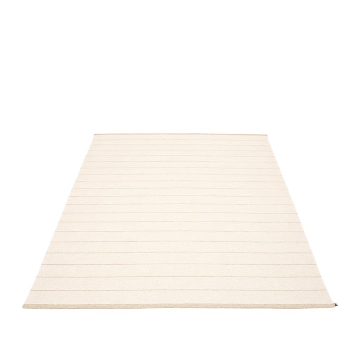 Carl matta - vanilla/white, 180x260 cm - Pappelina