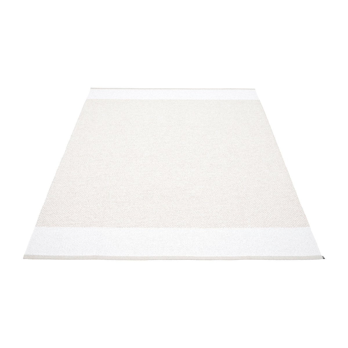 Pappelina Edit plastmatta 230x320 cm Fossil | Skandinavisk Design | Plastmattor | Vit