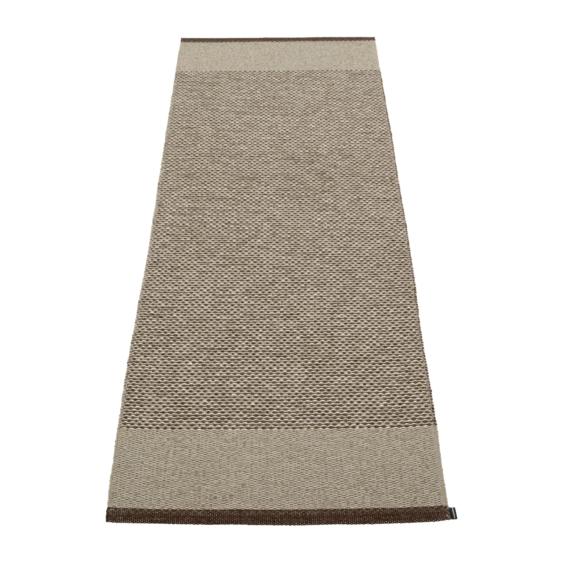 Edit plastmatta 70x200 cm, Dark Brown Pappelina