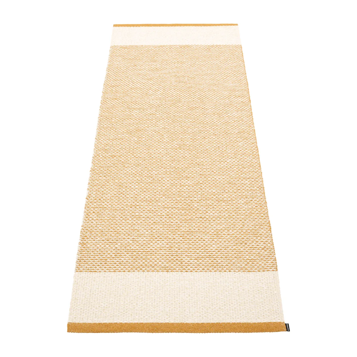 Pappelina Edit plastmatta 70x200 cm Ochre | Skandinavisk Design | Plastmattor | Orange