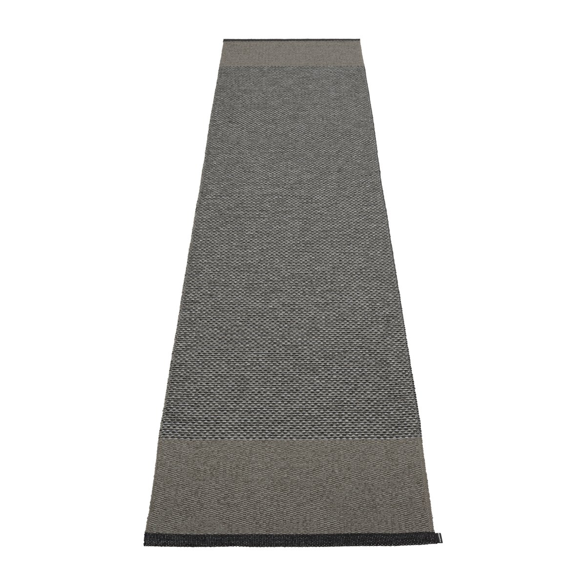 Pappelina Edit plastmatta 70x300 cm Black | Skandinavisk Design | Plastmattor | Svart