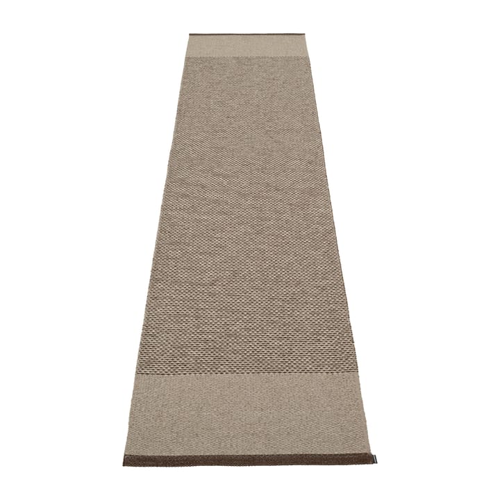 Edit plastmatta 70x300 cm - Dark Brown - Pappelina
