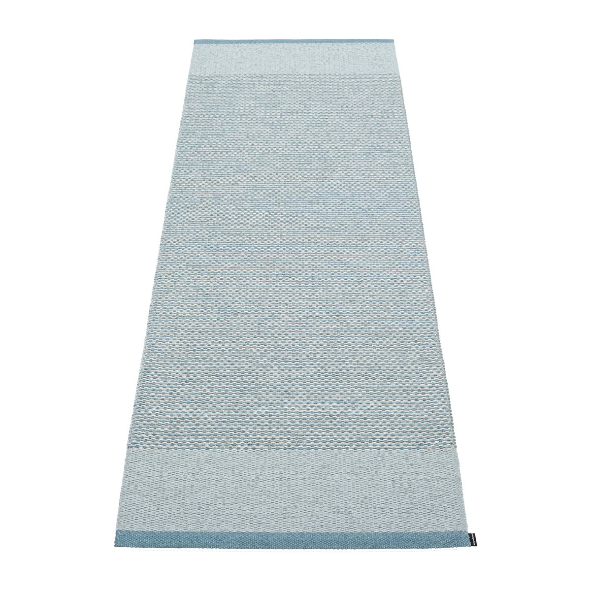 Pappelina Edit plastmatta 85x260 cm Dove blue | Skandinavisk Design | Plastmattor | Blå