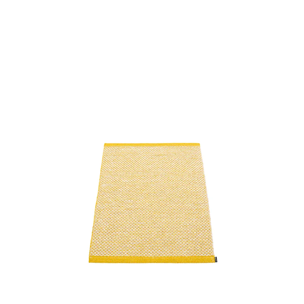 Effi badrumsmatta, mustard/pale rose/vanilla, 60x85 cm Pappelina