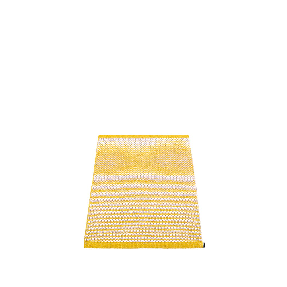 Pappelina Effi badrumsmatta mustard/pale rose/vanilla, 60x85 cm